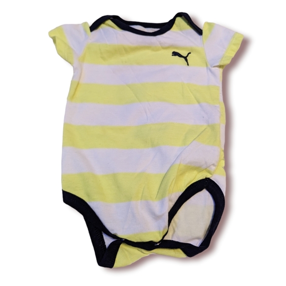 Puma Other - Puma striped baby bodysuit